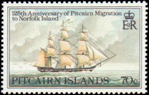 Pitcairn Islands #203-205, Complete Set(3), 1981, Never Hinged