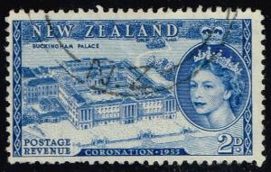 New Zealand #280 Buckingham Palace; Used (0.35)