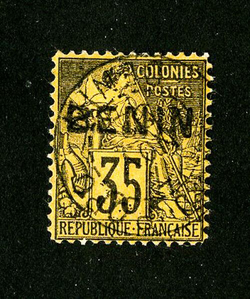Benin Stamps # 10 VF Used Scott Value $200.00