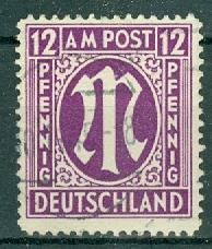 Germany - Allied Occupation - AMG - Scott 3N8b