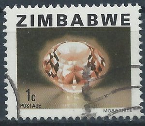 Zimbabwe 1980 - 1c Gemstone (Morganite) - SG576 used