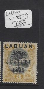 LABUAN   (P1709B)  3C  JUBILEE SG 85D  MOG