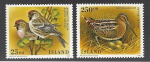 Iceland SC#808-809 MNH VF...Take a Look!