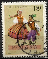 Poland; 1969: Sc. # 1689 Used CTO Single Stamp