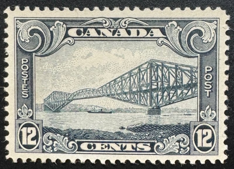 Canada, Scott 156, Unused LHR,  GV Scroll Issue, VF, Well centered, Perfs Intact