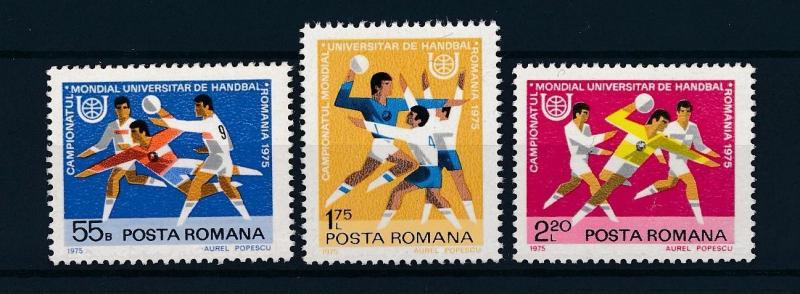[42708] Romania 1975 Sports Handball World cup for students MNH