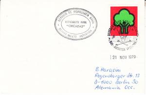 Argentina Antarctic Cover - Naval Hydrographic Orcadas 1979