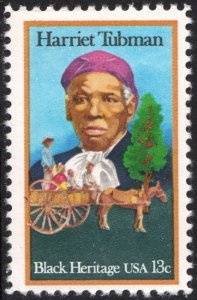 SC#1744 13¢ Harriet Tubman Single (1978) MNH