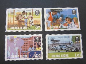 Sierra Leone 1983 Sc 581-4 set MNH