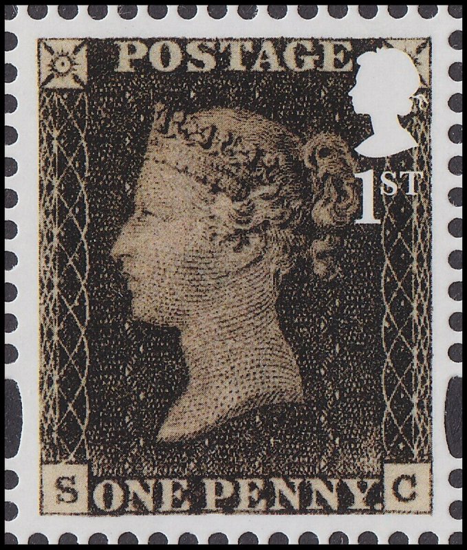 GB 4355 180th Anniversary of the Penny Black single (1 stamp) MNH 2020 