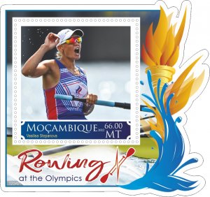 Stamps. Olympic Games. Rowing  8 sheets perforated