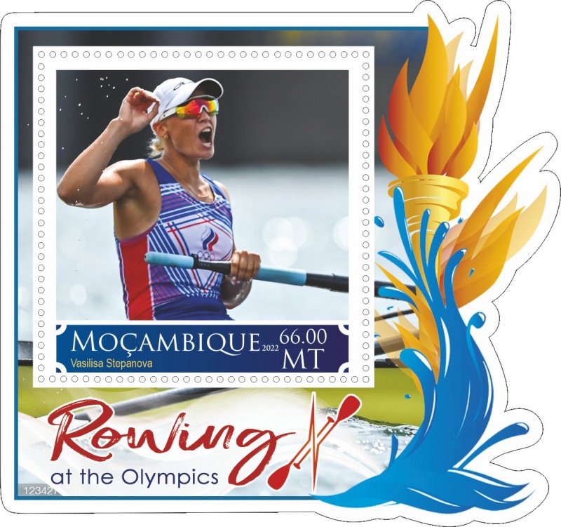 Stamps. Olympic Games. Rowing  8 sheets perforated