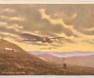 GERMANY Aviation Postcard GLIDER Rhön Wasserkuppe 1932 Gersfeld {ex Slater}PG8