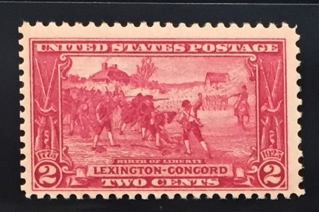 US #618 MNHOG VF - Birth of Liberty 2c