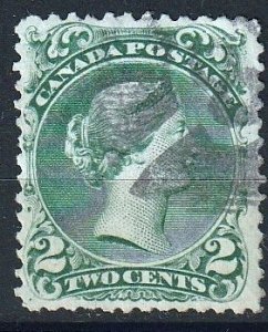 Canada LQ #24iv Bothwell with Fancy Cancel, L93 Late State  Used   (2316)