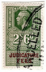 (I.B) George V Revenue : Judicature Fees 2/6d