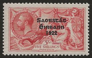 Ireland 78  5 sh   1925   XF Mint NH