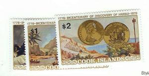 COOK ISLANDS Sc#480-482 Mint Never Hinged VF