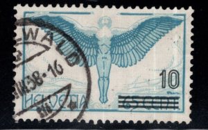 Switzerland Scott C22 Used airmail stamp