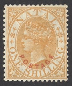 Natal Sc# 76 MH 1888 1sh Queen Victoria