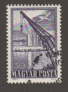 Hungary C72 Aircraft and crane