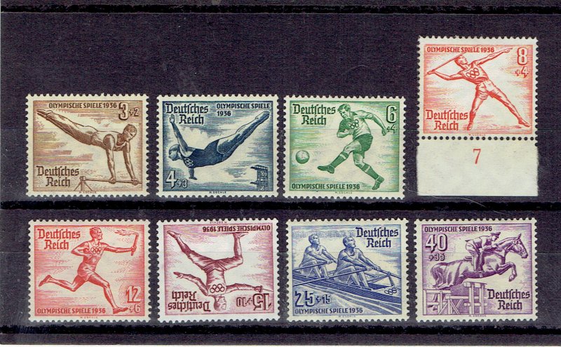 GERMANY! Mi.609-16,NH! XF!