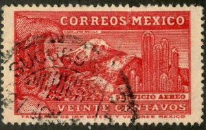 Mexico, Scott #C81b, Used, with crease