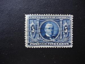 1904  SCOTT # 326  5-c  USED F/VF . SCV $ 25.00.