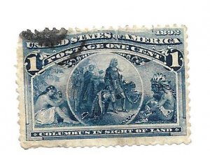 United States 1893 - U - Scott #230 *