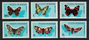 Romania Butterflies 6v 1985 MNH SG#4946-4951 MI#4159-4164