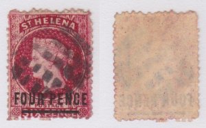 St. Helena #21 used CV $72.50