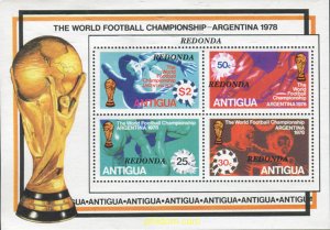 355083 MNH REDONDA 1978 COPA DEL MUNDO DE FUTBOL. ARGENTINA-78
