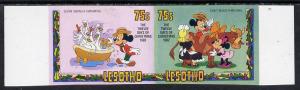 Lesotho 1982 Walt Disney Christmas 75s unmounted mint imp...