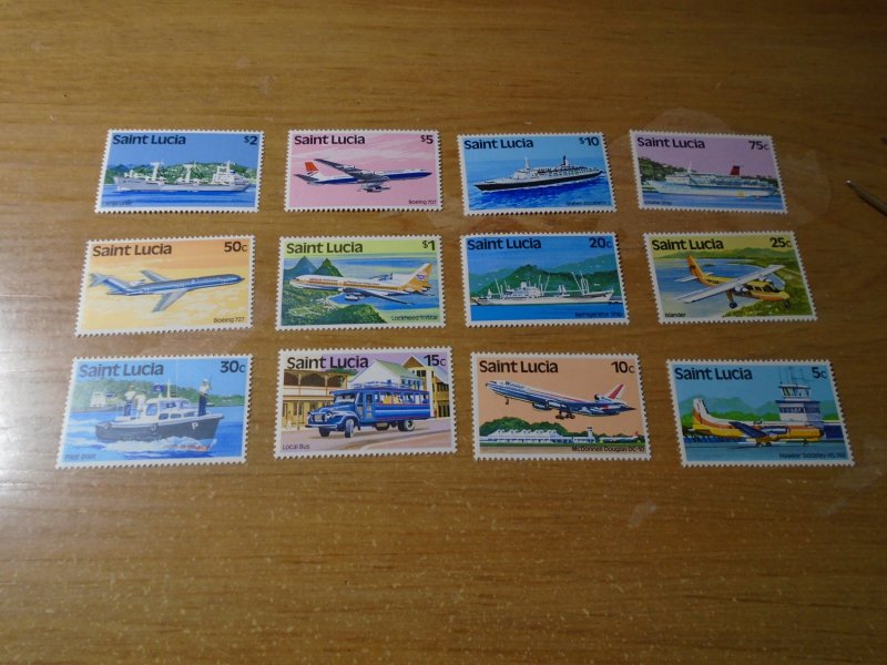St Lucia  #  504-15  MNH