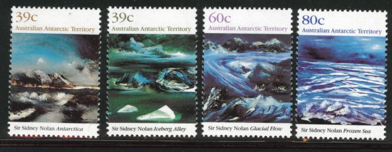 AUSTRALIA Antarctic Territory Scott L77-80 MNH** 1989