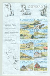 Faroe Islands #441 Mint (NH) Souvenir Sheet