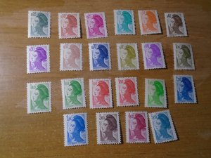 France  #  1783-1804   MNH