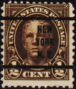 U.S.A. 1922 1/2c(Pre Cancel) S.G.559 Fine Used