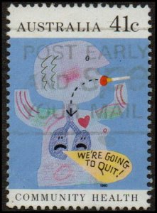 Australia 1170 - Used - 41c Quit Smoking (1990)