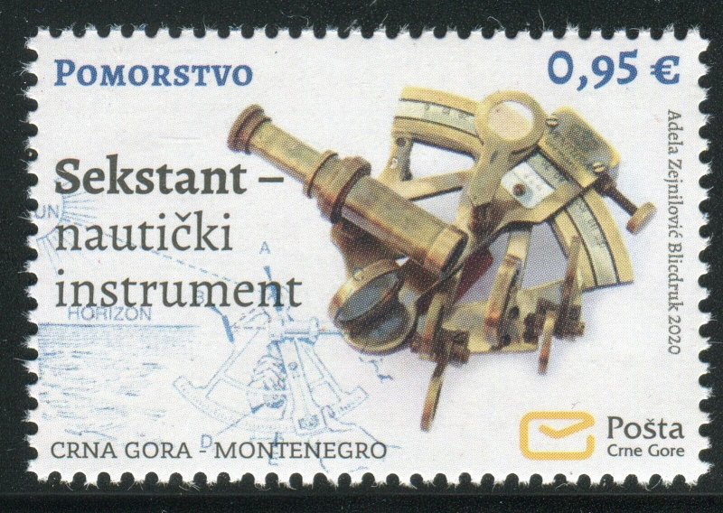 309 - MONTENEGRO 2020 - Nautical Instrument - Seamanship Sextant - MNH