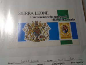 Sierra Leone  # 517  MNH