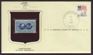 US Atoms For Peace Historic Stamp Cover BIN