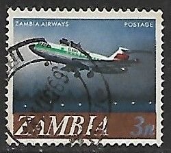 Zambia # 41 - Zambia Airways - used.....{BE13}