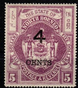 North Borneo #101 F-VF Unused CV $7.25 (X5102)