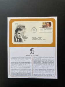 SCOTT 3135 Raoul Wallenberg & Refugees 32 CENT 1997 FDC