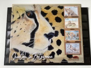 Botswana - Postfris/MNH - Sheet Cheetah in Botswana 2021