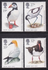 Great Britain 1239-1242 Birds MNH VF