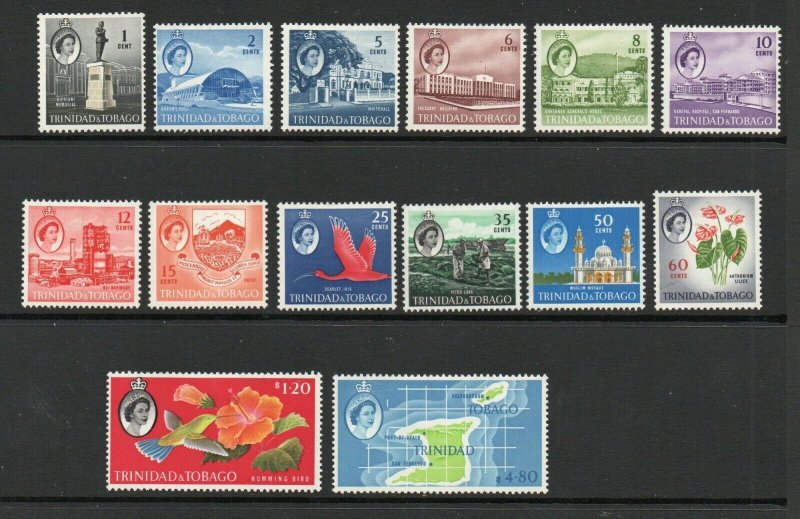 Trinidad & Tobago - SG# 284 - 297 MH     /     Lot 0421540