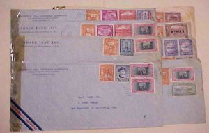 GUATEMALA  8  CENSORED LONG  COVERS TO USA