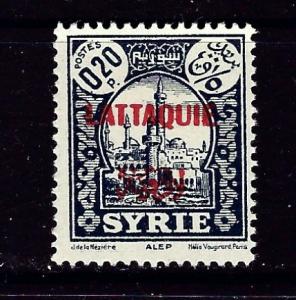 Latakia #3 Hinged 1931 Overprint on stamp of Syria